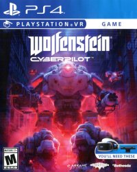 Wolfenstein Cyberpilot PAL Playstation 4 PAL box art